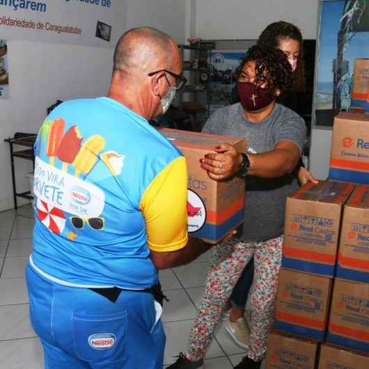 Fundo Social de Caraguatatuba já entregou mais de 600 kits de alimentação e cadastro continua