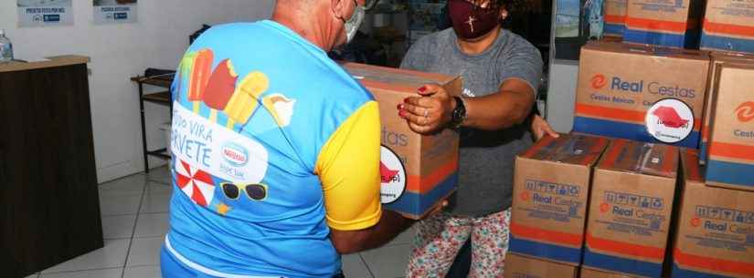 Fundo Social de Caraguatatuba já entregou mais de 600 kits de alimentação e cadastro continua