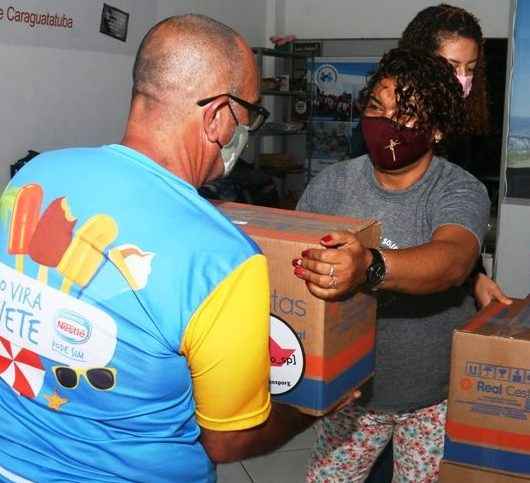 Fundo Social de Caraguatatuba já entregou mais de 600 kits de alimentação e cadastro continua