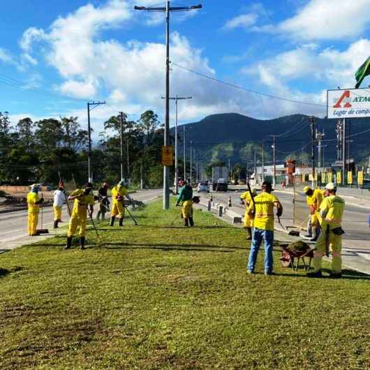 Região Sul de Caraguatatuba recebe diversos serviços de manutenção