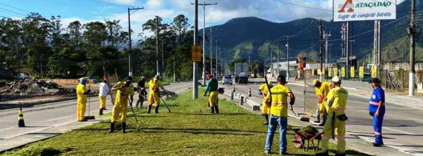 Região Sul de Caraguatatuba recebe diversos serviços de manutenção