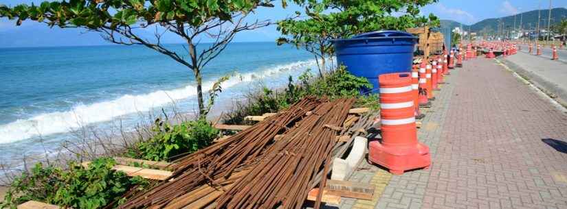 Massaguaçu: Obras contra erosão na orla e pista são iniciadas pelo DER