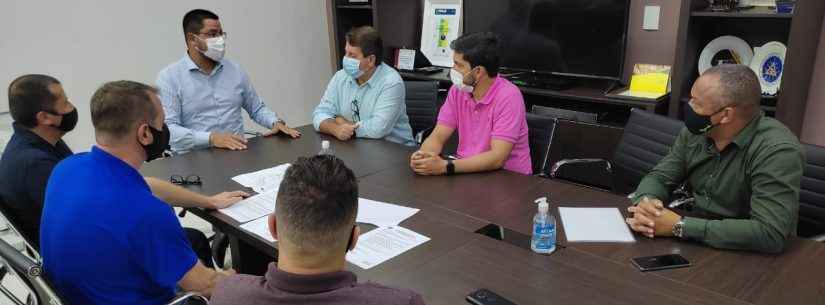 Prefeitura de Caraguatatuba se reúne com DER e obras emergências na orla do Massaguaçu começam em breve