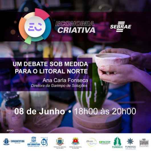 Inscrições abertas para workshop ‘Economia Criativa e Desenvolvimento Territorial - Um debate sob medida para o Litoral Norte’