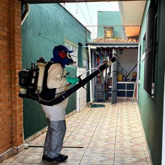 Secretaria de Saúde segue realizando ações contra dengue em Caraguatatuba