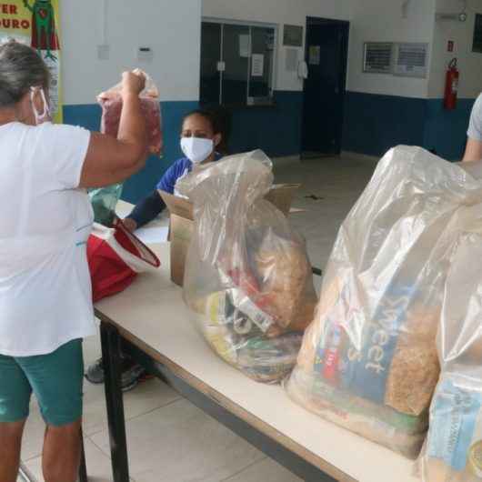 Prefeitura de Caraguatatuba distribui Kit Alimentação aos alunos nesta segunda, (03)