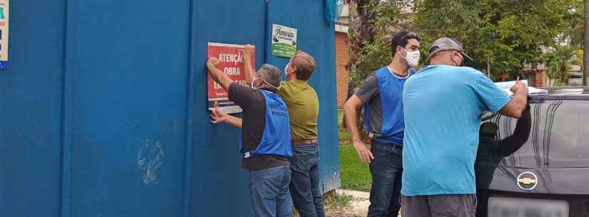 Prefeitura de Caraguatatuba notifica seis obras irregulares na Região Norte