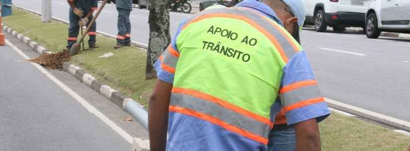 Empresa instala lombada eletrônica na Avenida da Praia de Caraguatatuba e inicia teste