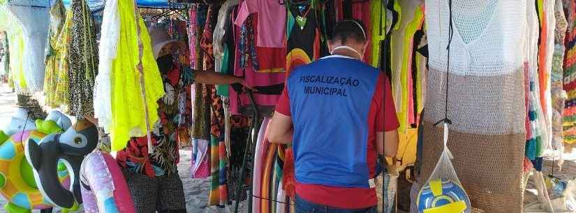 Prefeitura de Caraguatatuba intensifica fiscalização a ambulantes nas praias para coibir abusos