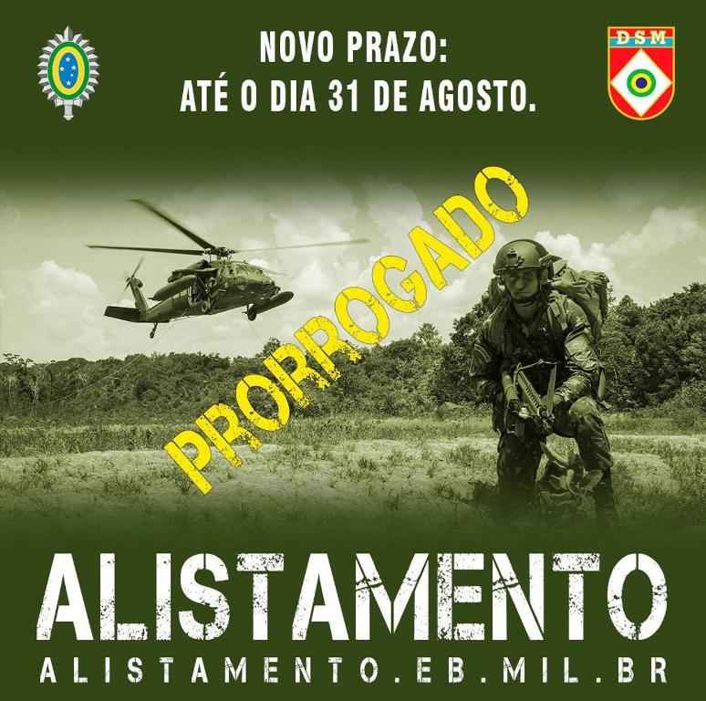 Cidadania: Prazo para alistamento militar encerra no dia 30 de junho -  Prefeitura de Marabá - Pa