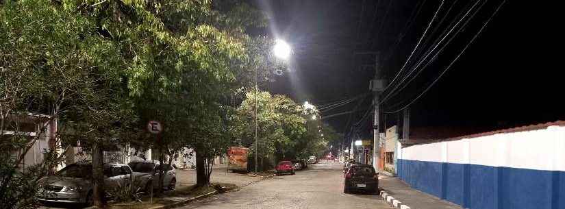 Caraguá Luz inicia instalação de 68 luminárias LED na Avenida Brasília