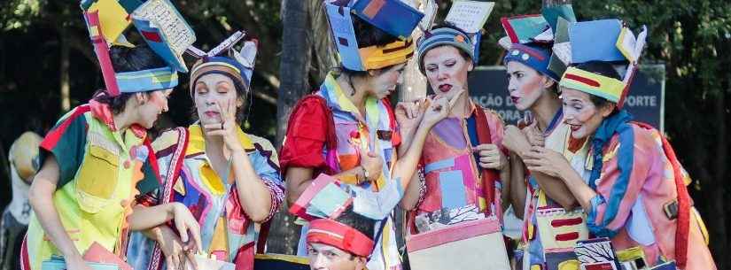 Projeto Giralua para Crianças apresenta intervenção literária ‘Cabeças de Livro’