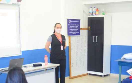 Moradores do Nova Caraguá II participam do curso de Auxiliar Administrativo