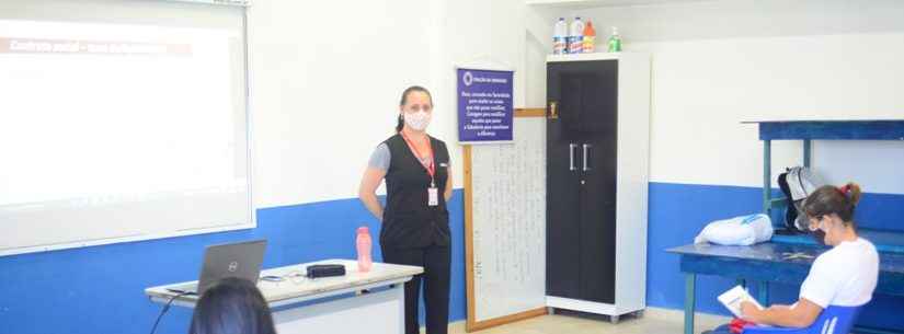 Moradores do Nova Caraguá II participam do curso de Auxiliar Administrativo