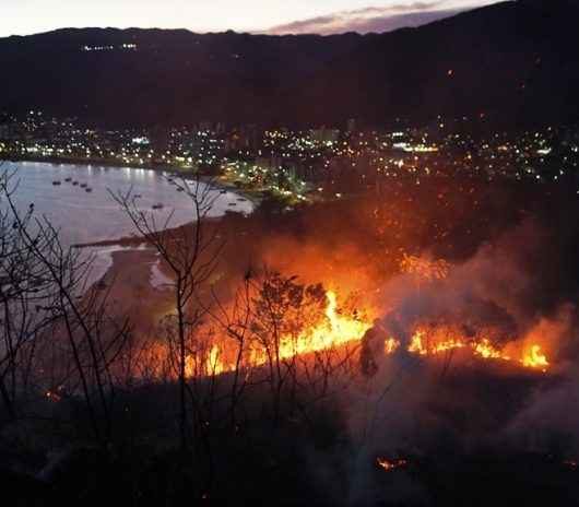 Queimadas irregulares geram 35 autuações neste ano em Caraguatatuba