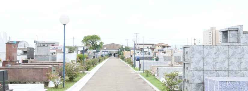 Cemitério Municipal de Caraguatatuba mantém protocolos sanitários no Dia de Finados