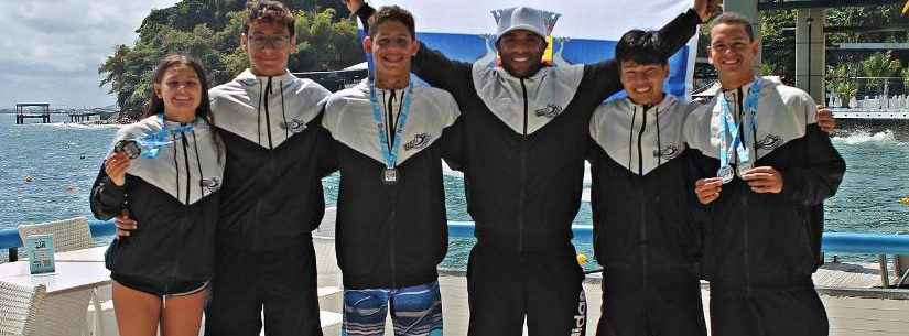 Nadadores de Caraguatatuba conquistam medalhas em campeonato nacional na Bahia