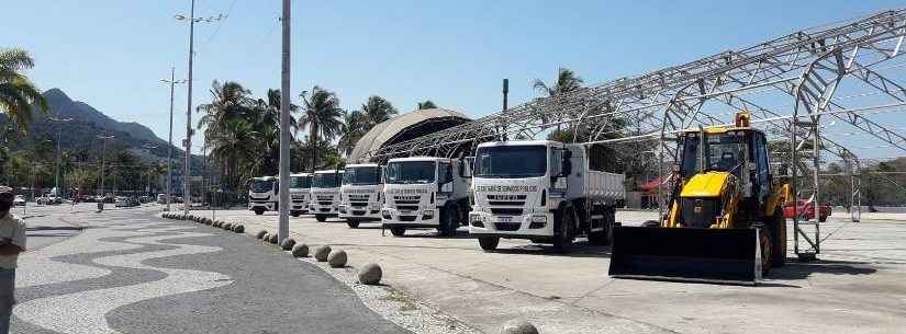 Prefeitura de Caraguatatuba adquire 11 veículos e equipamentos para limpeza pública