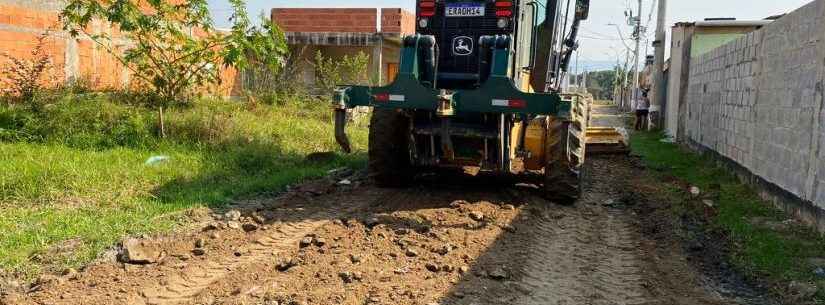Prefeitura de Caraguatatuba conclui nivelamento mecânico em ruas do Pegorelli