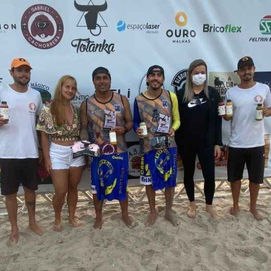 Caraguatatuba é vice-campeã de Futevôlei na praia de Maresias, São Sebastião