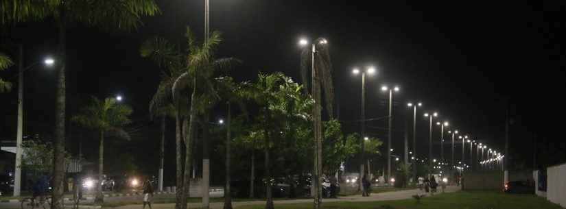 Prefeitura de Caraguatatuba entrega dois pontos de iluminação no bairro Travessão