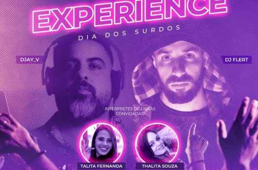 DJ artista da Label de Ibiza toca no “Sensitive Experience” no Teatro Mario Covas em homenagem ao Dia dos Surdos DJ artista da Label de Ibiza toca no “Sensitive Experience” no Teatro Mario Covas em homenagem ao Dia dos Surdos