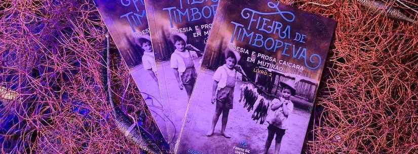 Bate-Papo Cultural da FUNDACC recebe lançamento do segundo livro do grupo de poesia Fieira de Timbopeva