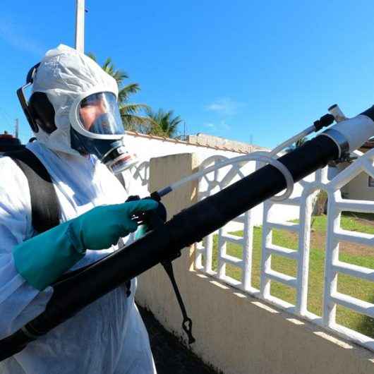 Secretaria de Saúde realiza nebulização no Morro do Algodão neste final de semana