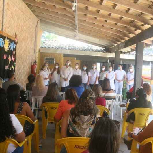 Professores da rede municipal participam de capacitação sobre Comunicação Alternativa e Aumentativa na Acalento