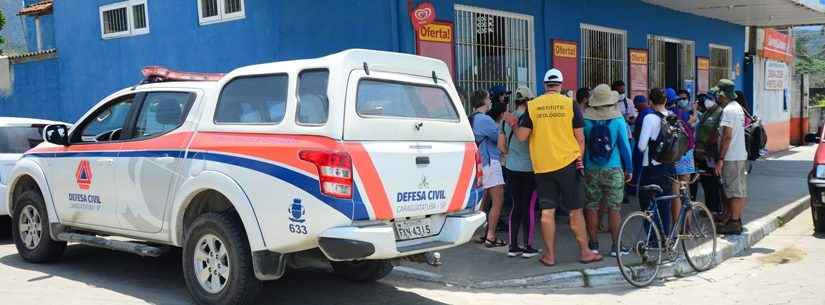 Pesquisadores da USP e IPA avaliam costeiras de Caraguá; região terá Alerta Ressacas