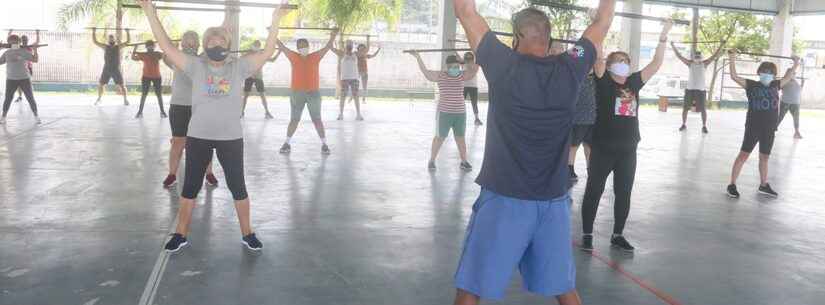 Alegria marca retomada das atividades para idosos e pessoas com deficiência no Ciapi de Caraguatatuba