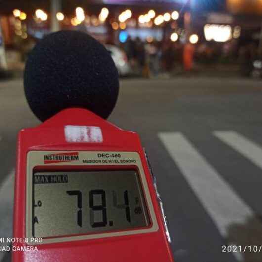 Prefeitura de Caraguatatuba intensifica fiscalização contra perturbação de sossego Prefeitura de Caraguatatuba intensifica fiscalização contra perturbação de sossego