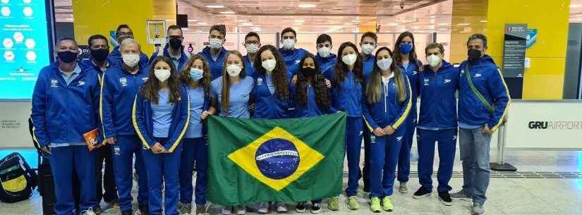 Nadadora de Caraguatatuba é convocada para seleção Brasileira e viaja ao Peru para competição Nadadora de Caraguatatuba é convocada para seleção Brasileira e viaja ao Peru para competição