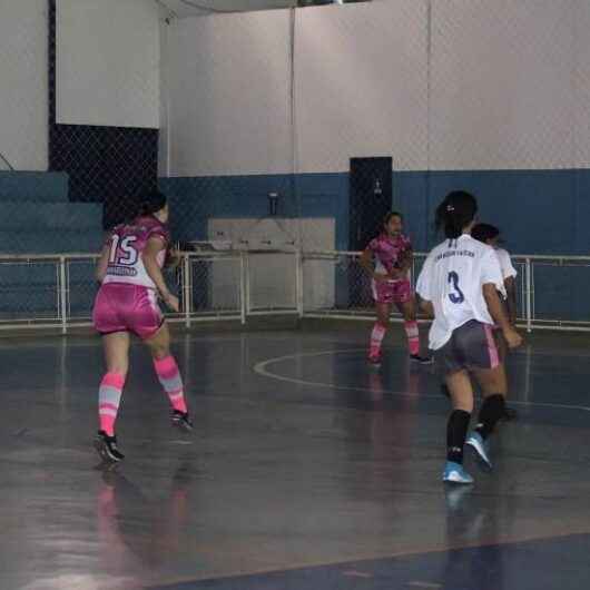 Rodada cheia de gols define confrontos das semifinais do 1º Caraguá Woman de Futsal