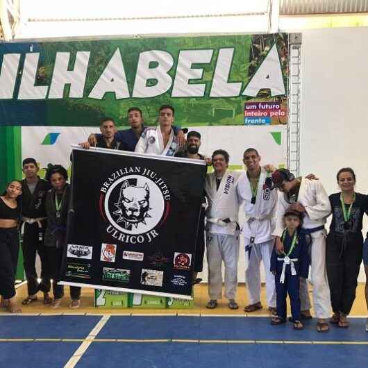 Caraguatatuba conquista 46 medalhas no campeonato de Jiu Jitsu em Ilhabela