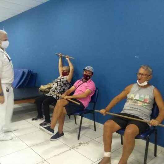 Ciapi tem grupo de fisioterapia para pacientes com sequelas de AVE