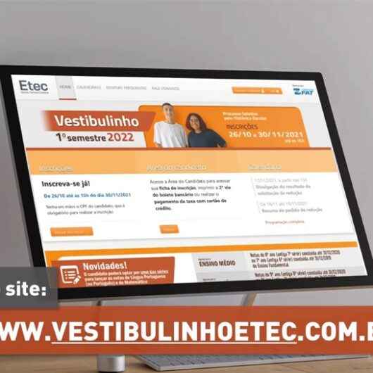 Vestibulinho Etec Caraguatatuba segue com inscrições até dia 30 de novembro