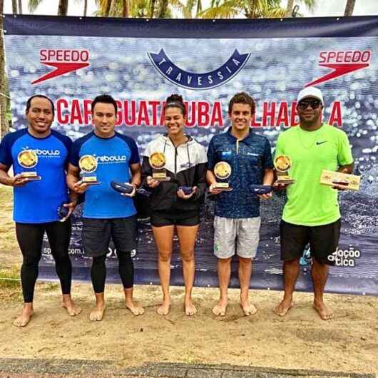 Nadadores de Caraguatatuba participam de diversos campeonatos nesse final de semana