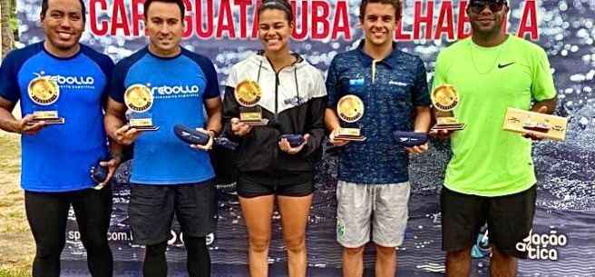 Nadadores de Caraguatatuba participam de diversos campeonatos nesse final de semana