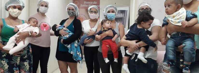Banco de Leite de Caraguatatuba recebe visita de mamães doadoras