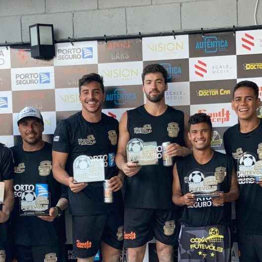 Atletas de Caraguatatuba participaram de campeonatos de Futevôlei no final de semana