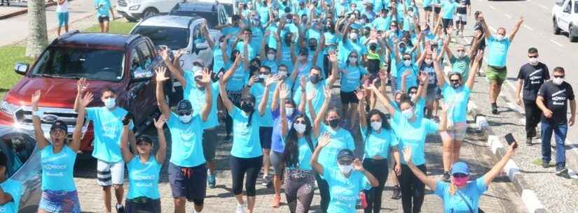 1ª Caminhada Beneficente pela Saúde do Homem reúne 400 pessoas em Caraguatatuba