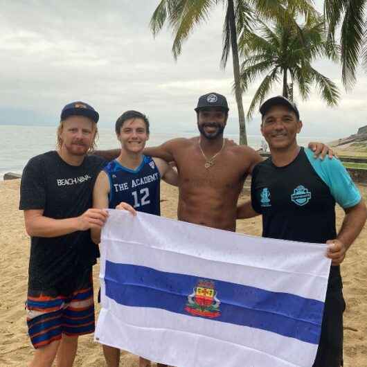 CT Caraguatá recebe intercâmbio de atletas de Vôlei de Praia dos Estados Unidos