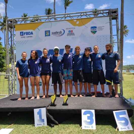 Equipe de Natação de Caraguatatuba encerra ano como 3ª melhor do Brasil