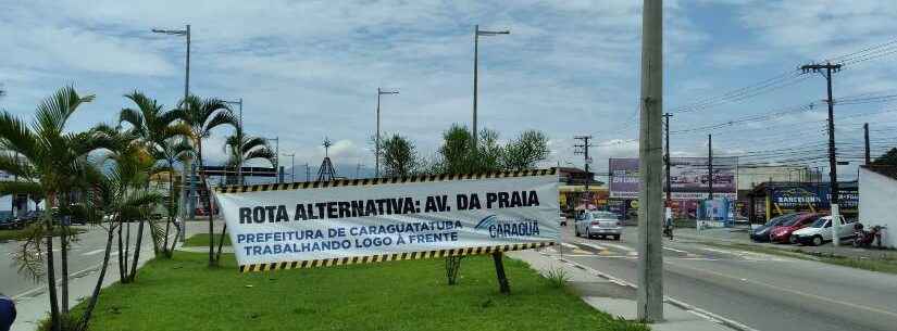 Motoristas devem acessar rota alternativa no Poiares e Morro do Algodão para evitar obras do Canal Extravasor