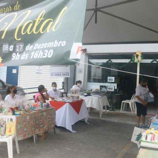 Bazar de Natal do Fundo Social de Caraguatatuba termina amanhã (17)