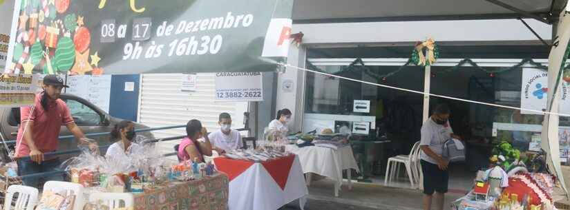 Bazar de Natal do Fundo Social de Caraguatatuba termina amanhã (17)