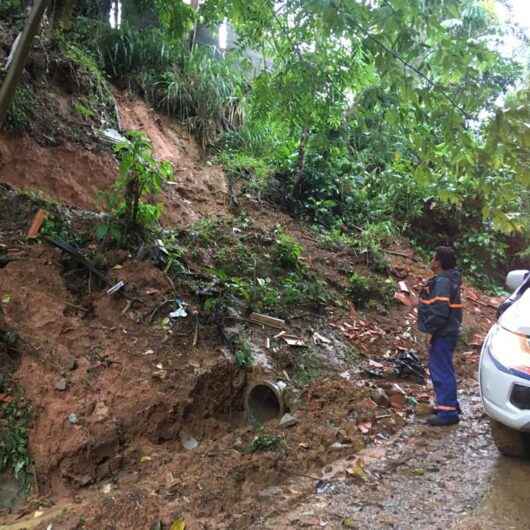 Serviços essenciais são afetados em Caraguatatuba com volume de chuva