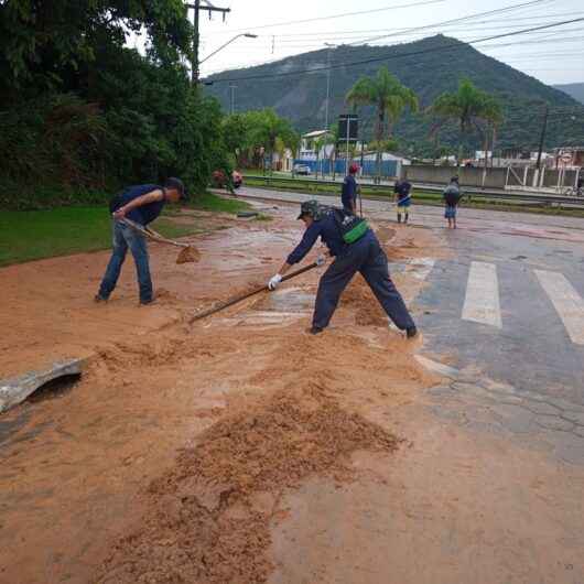 Em 24 horas chove em Caraguatatuba 70% do esperado para o mês de dezembro