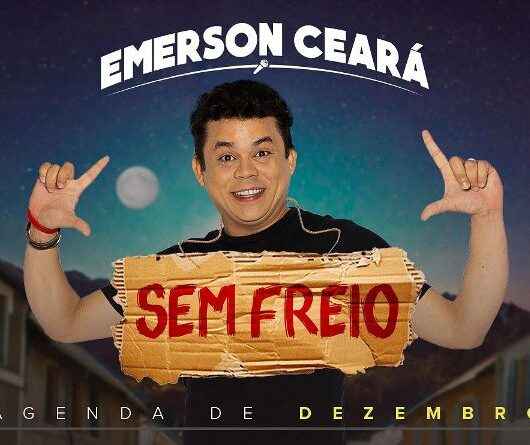 Humorista Emerson Ceará apresenta Stand Up ‘Sem Freio’ no Teatro Mario Covas